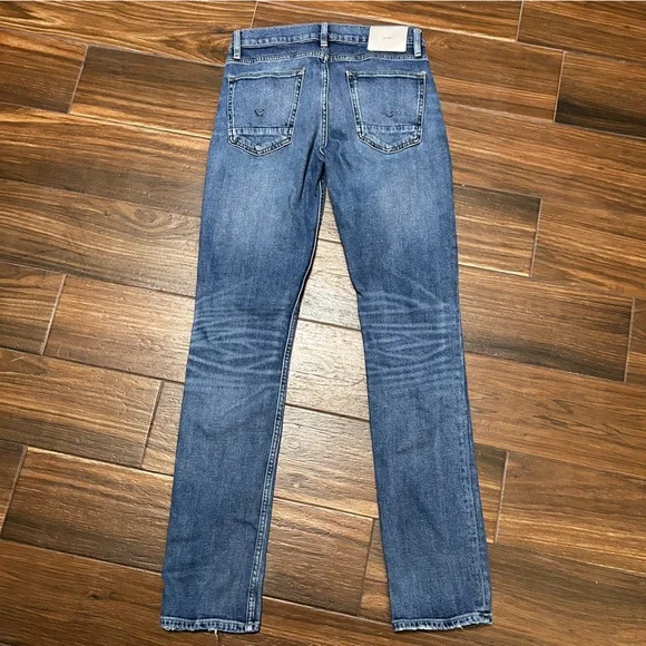 Hudson Men’s Blake Slim Straight Jean 30 Light Medium Wash - Picture 3 of 11